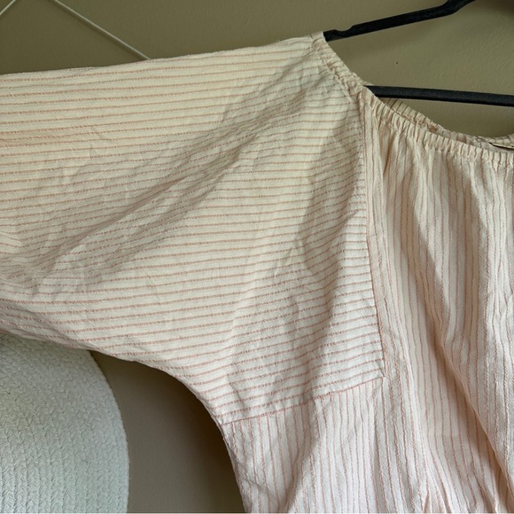 Anthropologie Holding Horses Striped Off Shoulder Top - Picture 3 of 5